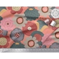 thumbnail image 2 of Soimoi polyester Crepe Fabric Flower Artistic Print Fabric by the Yard 52 Inch Wide, 2 of 3