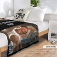thumbnail image 6 of Personalised Blankets for Adults, Personalised Photo Blankets, Custom Blanket with Pictures, Personalised Gifts for Women Men, Personalised Birthday Gifts for Best Friends, 6 of 6