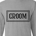 thumbnail image 4 of Inktastic Groom Long Sleeve T-Shirt, 4 of 5
