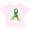 AD-Pink, variant on Inktastic Mental Health Awareness Ribbon with Green Hearts Boys or Girls Toddler T-Shirt
