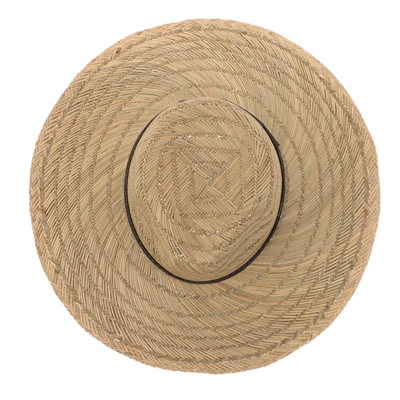 LOLIPPYY Boys Summer Cowboy Hat Khaki Straw Sun Protection for Outdoor 1Pack