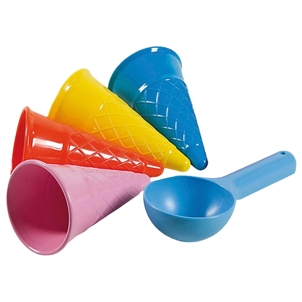 Sand Ice Cream Toysbeach Play Cone Kids Scoop Molds Mold Sandbox