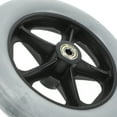 thumbnail image 5 of y 2 Pcs Roues de Rechange pour Déambulateur Fauteuil Roulant Pneus Pleins, 5 of 5