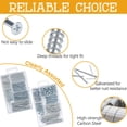 thumbnail image 3 of Kurui Kit Surtido De Clavos Para Colgar Y Tornillos Para Madera, 256 Piezas, 110 Tornillos De Cabeza Plana Philips, 146 Clavos Para Colgar Cuadros, 6 Tamaños, Surtido De Tornillos Pequeños Con Caja Or, 3 of 5