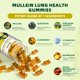 thumbnail image 3 of Suplemento de gomitas Catfit Mullein para pulmones, 60 gomitas, 3 of 8