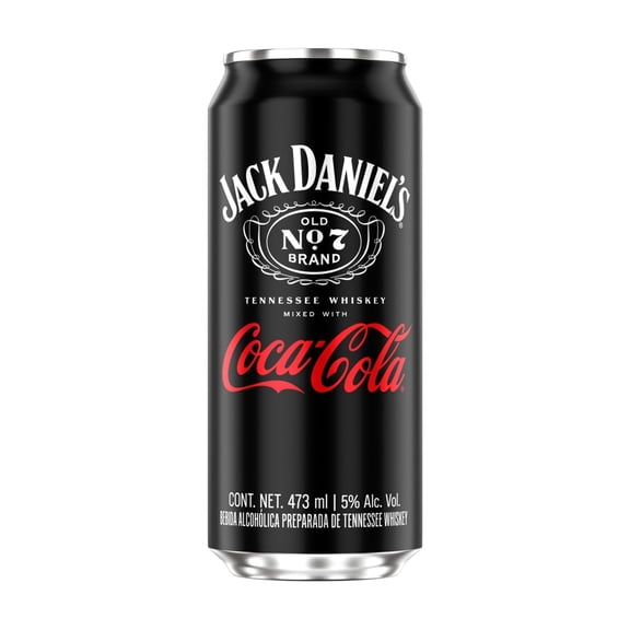 Bebida alcohólica preparada Jack Daniel's & Coca-Cola 473 ml