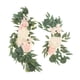 thumbnail image 3 of Arreglo de colgante Colcomx 2 piezas de boda de seda corona de flores, 3 of 8