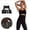 Black, variant on Universal Tight Fitting Belly And Legs Three-in-one High Waist Hip Lift Belt Sweat Plastic Belt Adjustable Abdomen Sports Bodybuilding 1pc Waist Tight Leg Protection Belt Belt Body Belt