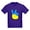 Purple, variant on CafePress - Ukrainian Flag Peace Sign Ukraine Native H T Shirt - Dark T-Shirt Kids XS-XL
