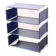 thumbnail image 5 of Zapatero de 3/4 capas, soporte para ahorro de espacio para dormitorio, estantes sólidos, organizador de almacenamiento, 5 of 5