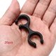 thumbnail image 2 of 20 Pieces Plastic Hiking Pole Clip Housing Hose Guide Alpenstock Clips Plastic Hiking Pole Clamp for Outdoor Walking Poles and Hiking Poles (Black), 2 of 5