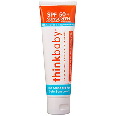 Sunscreen for Baby Mineral Based Water Resistant No Parabens SPF50+ 3 oz 2