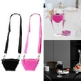 thumbnail image 2 of CIYISON 5Pcs Wine Glass Neck Holder Neoprene Sleeve with Adjustable Neck Strap Wine Glass Lanyard Necklace for Wine Walk, 2 of 14