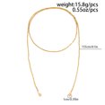 thumbnail image 2 of NICKSUN Multi-Layer Beaded Lariat Y Necklace, Adjustable Long Drop Pendant Stackable Bead Chain Necklace for Women, Bohemian Double Strand Slide Choker Neck Jewelry, 2 of 9
