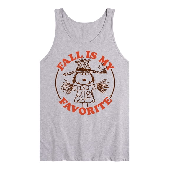 Peanuts - Fall Is My Favorite - Men's Jersey Tank Top