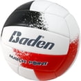 thumbnail image 3 of Balón de Voleibol Baden Rojo Blanco Negro Talla 5, 3 of 6