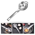 thumbnail image 5 of Separador de huevo de acero inoxidable 1pc Separador de yolk Filtro Divisor de huevo Suministro de cocina (plata), 5 of 5