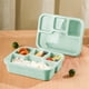 thumbnail image 1 of Caja de Plástico para Refrigerios con Cuatro Compartimentos, Lonchera para Niños con Alimentos Frescos, 1 of 6