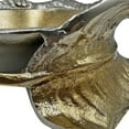 thumbnail image 4 of Bergamo Art Decorative Handmade Aluminum Artistic Bowl in Gold, 4 of 4