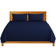 thumbnail image 1 of Sábanas King Size Lisas We2 Dream 100% Algodón Color Azul Cobalto 4 Piezas, 1 of 10