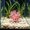 thumbnail image 4 of Artificial Corals for Aquarium Decoration, Lifelike Plastic Reef Ornaments for Freshwater and Saltwater Aquascaping, Small Fish Shrimp Turtle Hideout Cave for Setup, 4.72" x 5.91", KTFgvq, 4 of 6