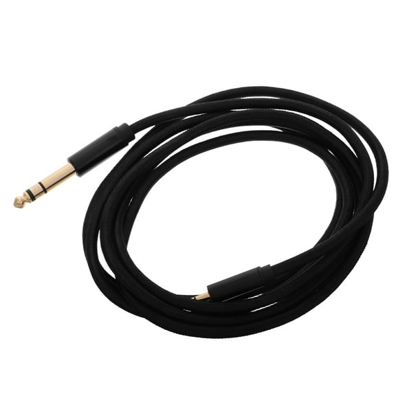 Masteelf Audio Cable For Mobile Guitar Stereo Audio Cable 3.5 mm To 6.5 mm Male To Male Stereo Cable For Mixers For Music Recording Studios 2m