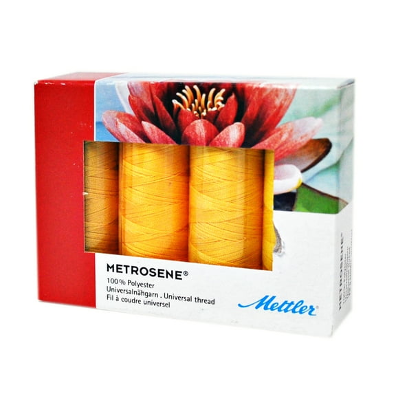 Mettler Metrosene 4 Spool Thread Set Sun