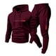 thumbnail image 2 of Ceisia Men's Slim Fit Hooded Tracksuit Set Long Sleeve Pullover with Elastic Waist Joggers Casual Sports 2-Piece Outfit Gifts, 2 of 3