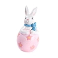 thumbnail image 4 of Figura de Conejo de Pascua Strade Fareast Limited Adorno Decorativo Rosa, 4 of 8
