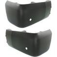 thumbnail image 2 of Fits 14-19 Tundra Rear Bumper Extension End w/Sensor Hole Left & Right SET PAIR, 2 of 5