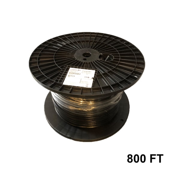 800' FT Reel Commscope F1177TSVM BW XP Negro Cable de Comunicaciones Coaxiales RG11 CommScope F1177TSVM