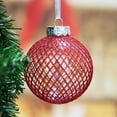 thumbnail image 3 of SLEETLY 28pk Red Ornaments for Christmas Tree Holiday Xmas Decorations, Shatterproof Plastic 3.15 Balls, Icicles and Snowflakes, 3 of 5
