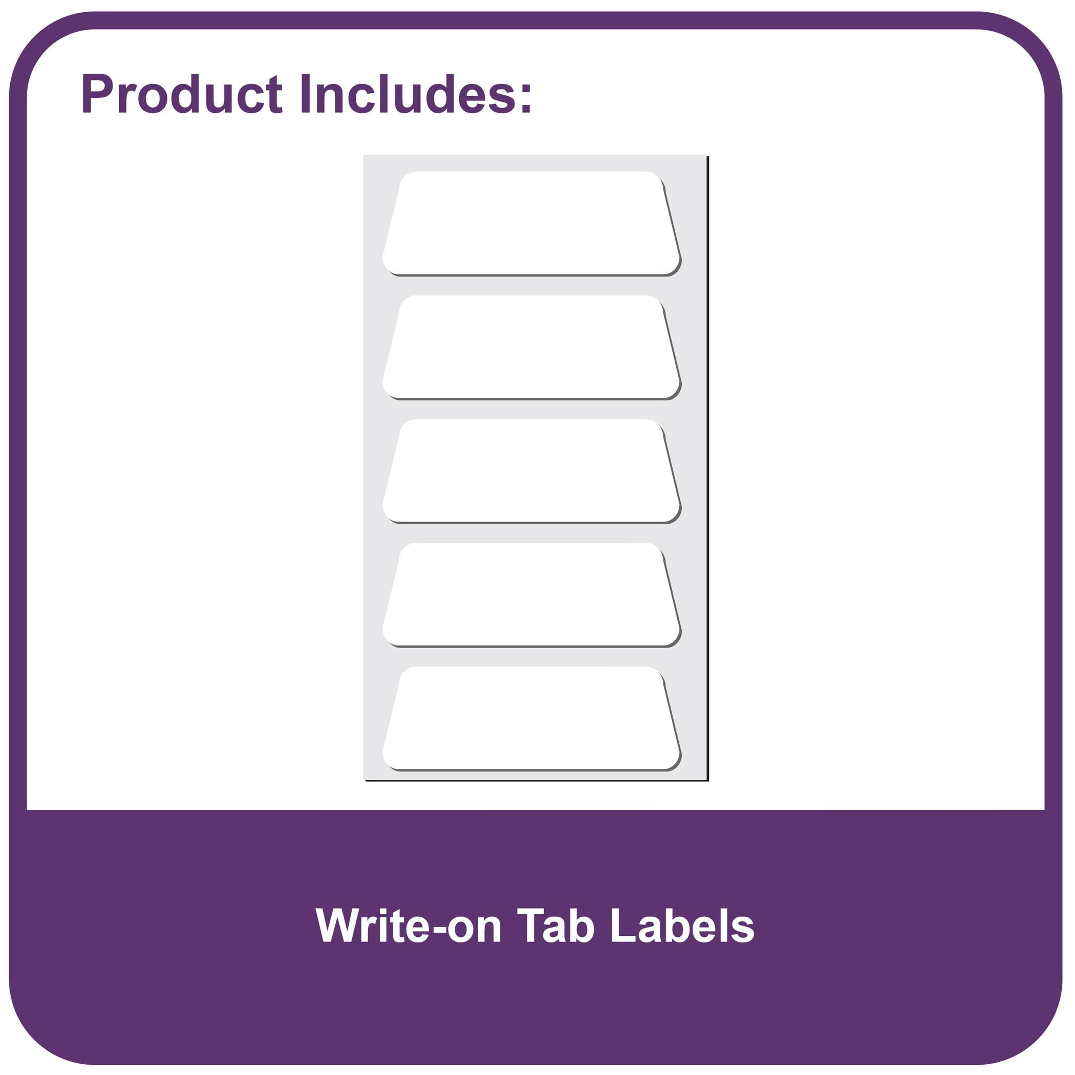 C-Line Index Card Case, 3" x 5", Assorted, Pack of 24