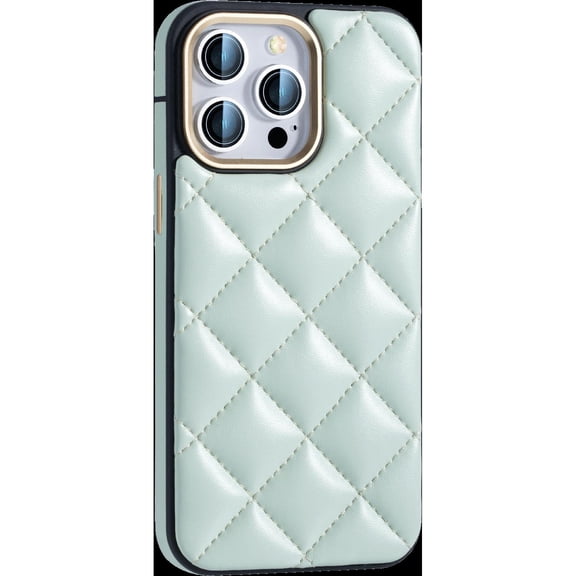 Allytechgroup Case for Apple iPhone 16 Pro, Durable Premium Elegant PU Leather & Soft TPU Back Shockproof Cover Ultra Slim Lightweight Anti-Slip Grip Protective Phone Shell, Green