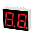 thumbnail image 3 of Common Cathode 10 Pin 2 Bit 0.98 x 0.75 x 0.31 inch Red Display 10Pcs, 3 of 6