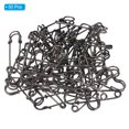 thumbnail image 3 of Uxcell Safety Pins 2.76 Inch Large Metal Sewing Pins Black 50Pcs, 3 of 5