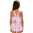 thumbnail image 2 of DISNIMO Bunny Easter Egg Printed Girls One Piece Swimsuits with Skirt Kids Sleeveless Swimwear Quick Dry Bathing Suit Hawaiian Beach Pool Party Swim Dress, 2 of 8