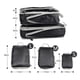thumbnail image 4 of Paquete de 3 bolsas de almacenamiento de equipaje de viaje Inteprter de nailon organizador gran capacidad Negro, 4 of 6