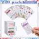 thumbnail image 3 of Soporte para tarjetas con versículos bíblicos, 240 unidades, en español, con versículos variados, 3 of 6
