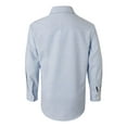 thumbnail image 4 of French Toast School Uniform Boys Button Down Long Sleeve Oxford Dress Shirt, 34123 Light blue / 5, 4 of 7