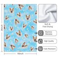 thumbnail image 3 of 2 Pcs Funny Kitchen Towels,Corgi Footprint Microfiber Dish Towels,Kitchen Tea Towels,Kitchen Towel Set (18" X 26"), 3 of 3