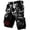 Z26-Red, variant on Men's Fashion Graphic Shorts 3D Print Viking Pants Hiking Cargo Bottoms Summer Beach Trunks Outdoor Adventure Shorts With Multiple Pockets