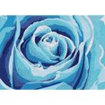 thumbnail image 2 of Cuadros Decorativos Full Crystal Round Drill Diamond Painting 5D Blue Flower Kit Póster (KA284) Likrtyny embutido en tela, 2 of 7