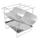 thumbnail image 5 of Parrilla plegable de acero inoxidable para fogata, parrilla de barbacoa plegable portátil multifuncional con patas para suministros de Camping y Picnic, 5 of 14
