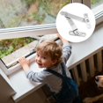 thumbnail image 2 of Window Safety Guards For Children Window Lock Latch Stopper Guard Restrictor Stainless Steel Safety For Apartment Glass RV Patio, 2 of 6
