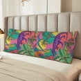 thumbnail image 6 of Lsque Colorful Dinosaur Body Pillow Case Cover,Ultra-Soft Microfiber Bed Pillow Cases 20x54 inches,Elegant Bedding,Breathable Durable Pillow Cover with Envelope Closure, 6 of 8