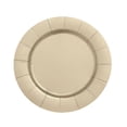 thumbnail image 3 of BalsaCircle 10 Champagne 13" Round Disposable Paper Charger Plates Wedding, 3 of 8