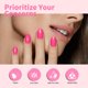 thumbnail image 5 of Set de esmaltes de uñas en gel CANNI, 6 colores, 9 ml, sin hemas, rosa, 5 of 9