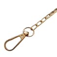 thumbnail image 4 of Cadena de metal para bolsos hecha a mano con hardware para equipaje, cadena para bolsos con correa para el hombro NK de oro claro de 1,6", 4 of 6