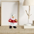 thumbnail image 6 of WMGHA Santa Statue Desktop Decoration Resin Figurine - Holding Bread and Wine Christmas Cookie Jar for Mantle, Bookshelf, Tabletop - Christmas, New Year, Holiday Decorations, 6 of 9